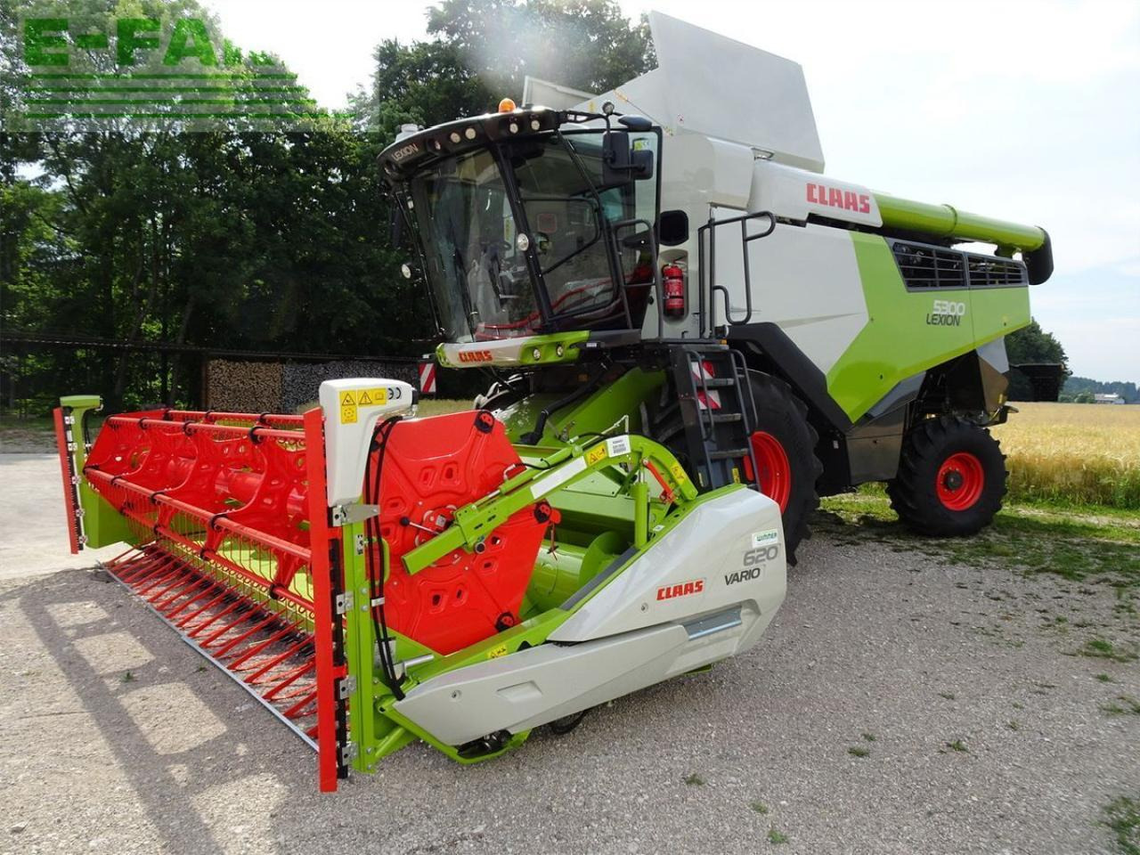 CLAAS v 620 mit wagen - Labības heders: foto 1 CLAAS v 620 mit wagen - Labības heders: foto 1