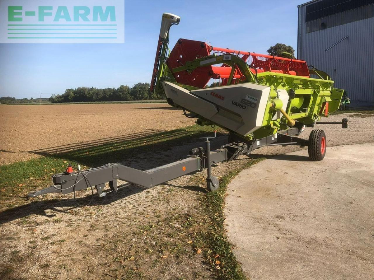 CLAAS v 620 mit wagen - Labības heders: foto 3 CLAAS v 620 mit wagen - Labības heders: foto 3