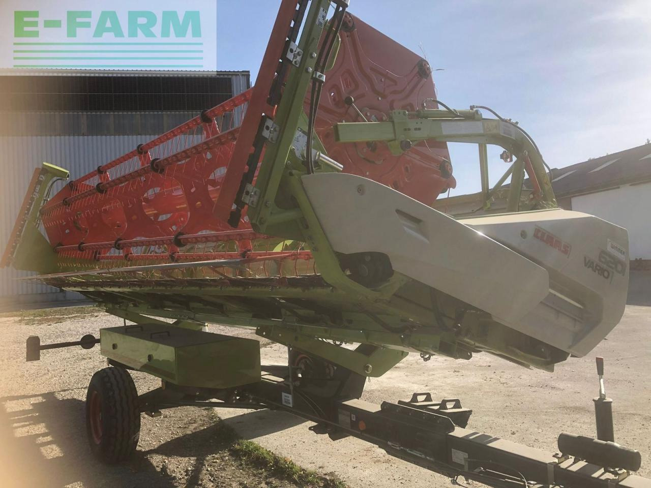 CLAAS v 620 mit wagen - Labības heders: foto 5 CLAAS v 620 mit wagen - Labības heders: foto 5