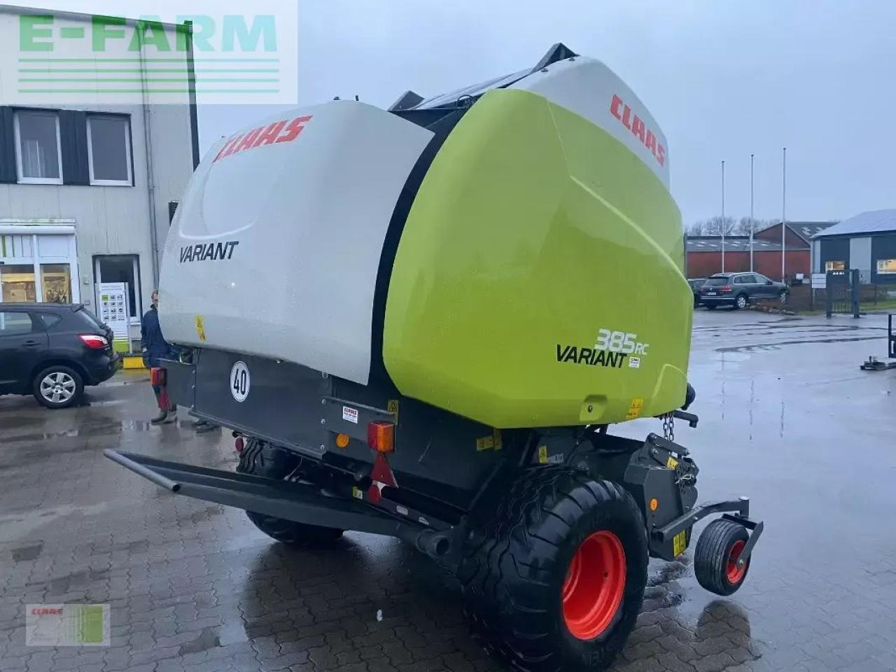 CLAAS variant 385 rc pro (inkl. 1 satz neuen endlosriemen) - Kīpu prese: foto 2 CLAAS variant 385 rc pro (inkl. 1 satz neuen endlosriemen) - Kīpu prese: foto 2