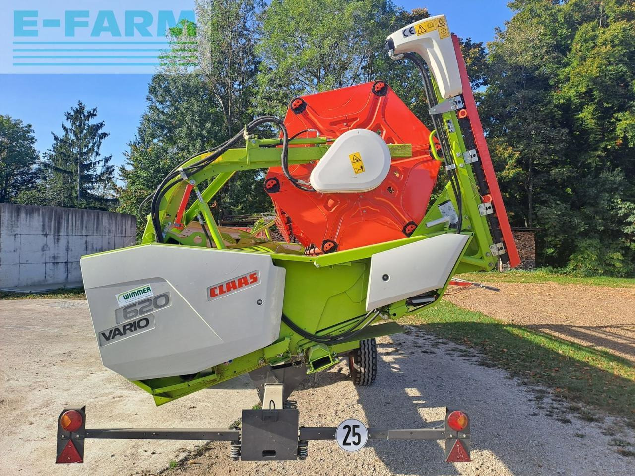 CLAAS vario 620 - Labības heders: foto 3 CLAAS vario 620 - Labības heders: foto 3
