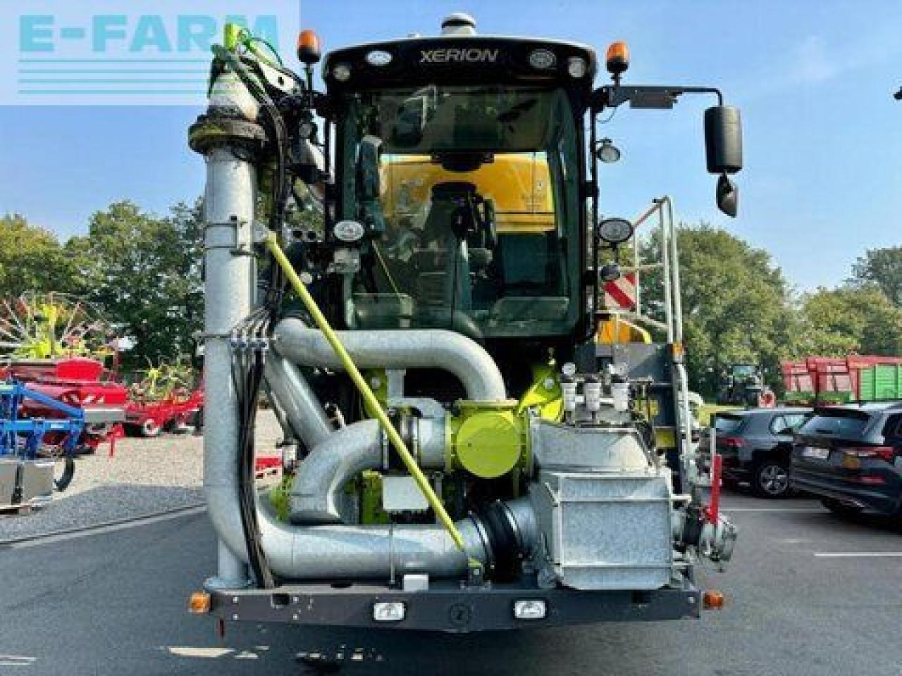 Traktors CLAAS xerion 4000 saddle trac, zunhammer acx 16 cbm SADDLE TRAC: foto 8
