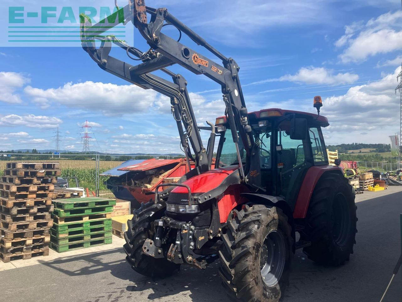 Case-IH jxu 85 profi - Traktors: foto 3 Case-IH jxu 85 profi - Traktors: foto 3