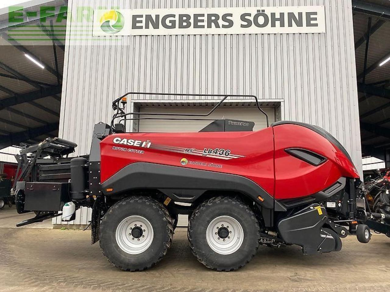 Case-IH lb 436 hd rotor cutt - Kīpu prese: foto 1 Case-IH lb 436 hd rotor cutt - Kīpu prese: foto 1