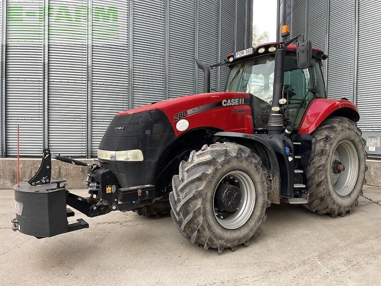 Case-IH magnum 280 - Traktors: foto 1 Case-IH magnum 280 - Traktors: foto 1
