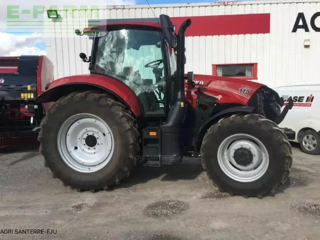 Case-IH maxxum 115 - Traktors: foto 1 Case-IH maxxum 115 - Traktors: foto 1