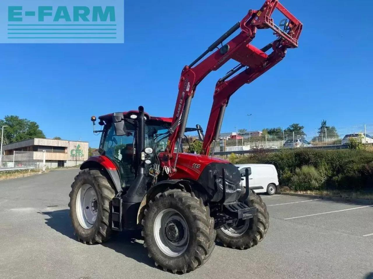 Case-IH maxxum 115 - Traktors: foto 2 Case-IH maxxum 115 - Traktors: foto 2