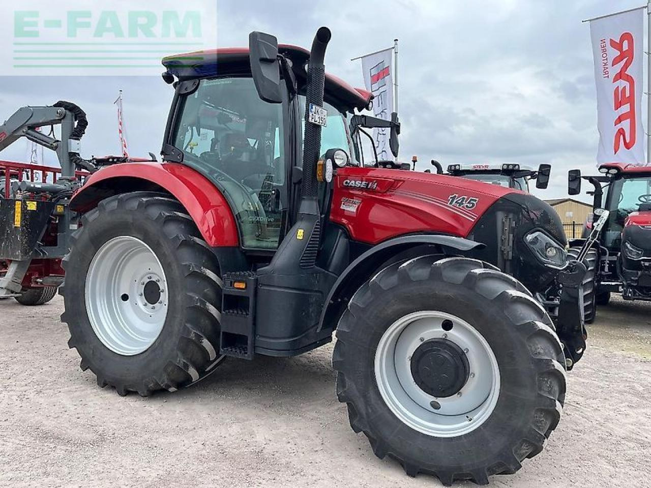 Case-IH maxxum 145 cvx CVX - Traktors: foto 1 Case-IH maxxum 145 cvx CVX - Traktors: foto 1