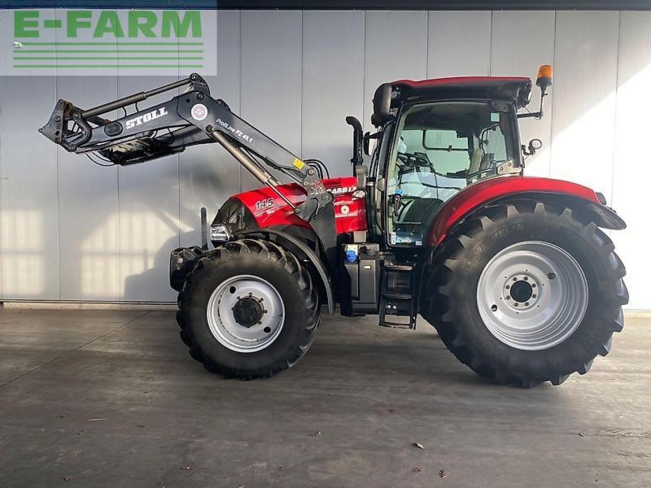 Case-IH maxxum 145 cvx CVX - Traktors: foto 1 Case-IH maxxum 145 cvx CVX - Traktors: foto 1