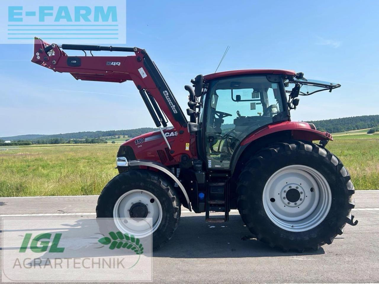 Case-IH maxxum cvx 110 CVX - Traktors: foto 2 Case-IH maxxum cvx 110 CVX - Traktors: foto 2