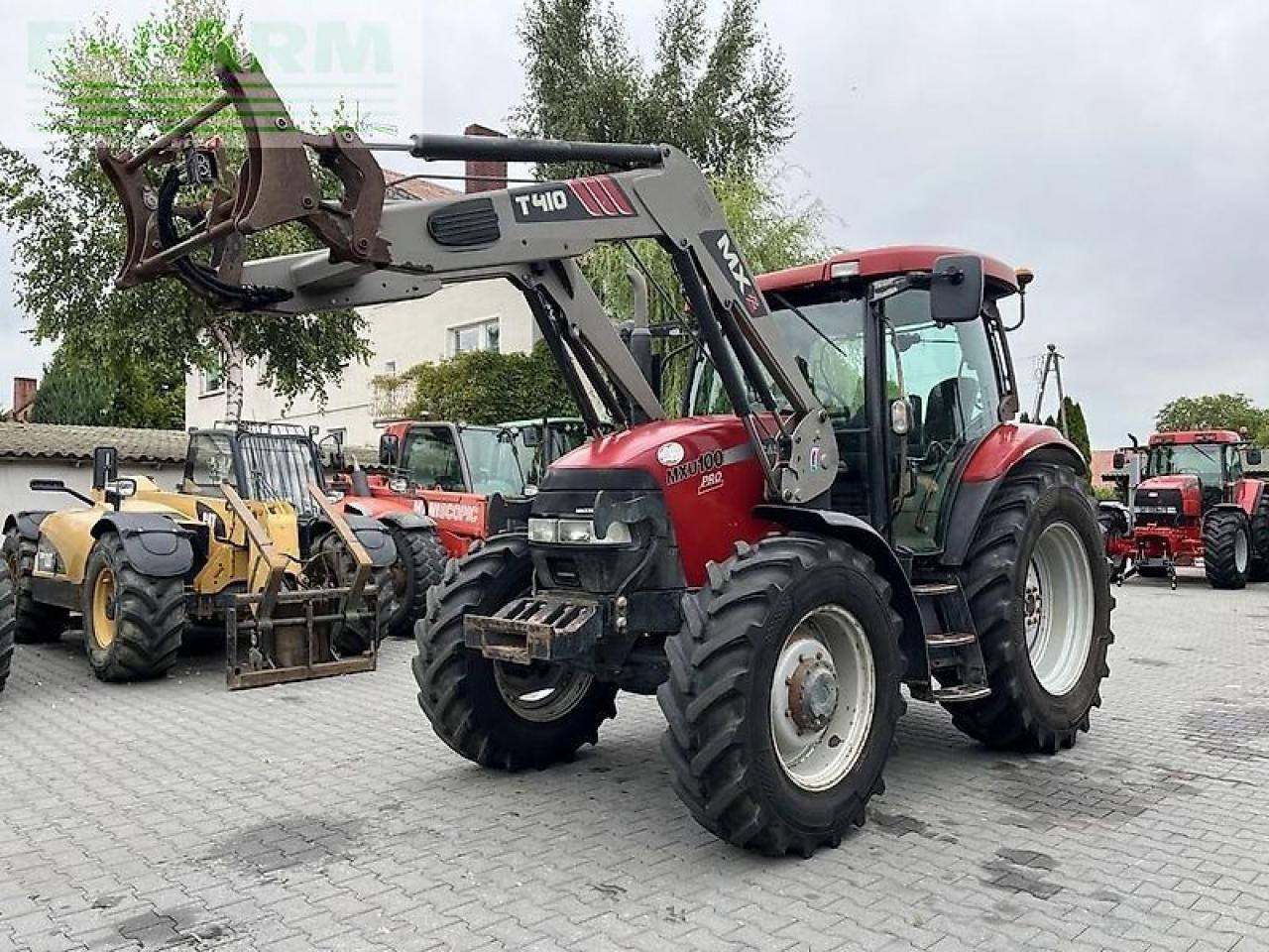 Case-IH mxu 100 pro maxxum + mx t410 - Traktors: foto 1 Case-IH mxu 100 pro maxxum + mx t410 - Traktors: foto 1