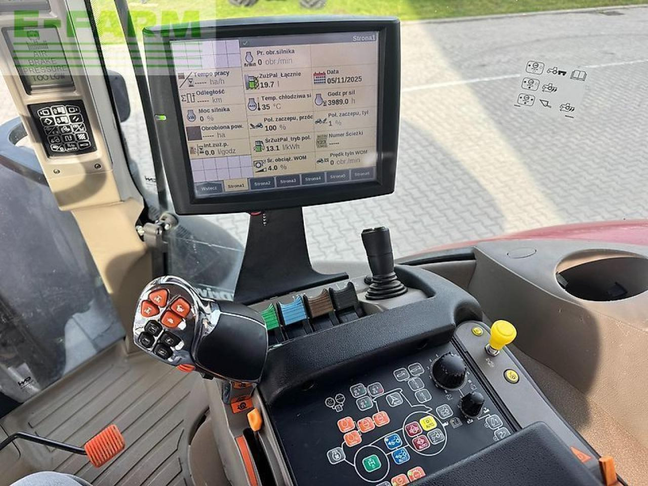 Traktors Case-IH optum 270: foto 16