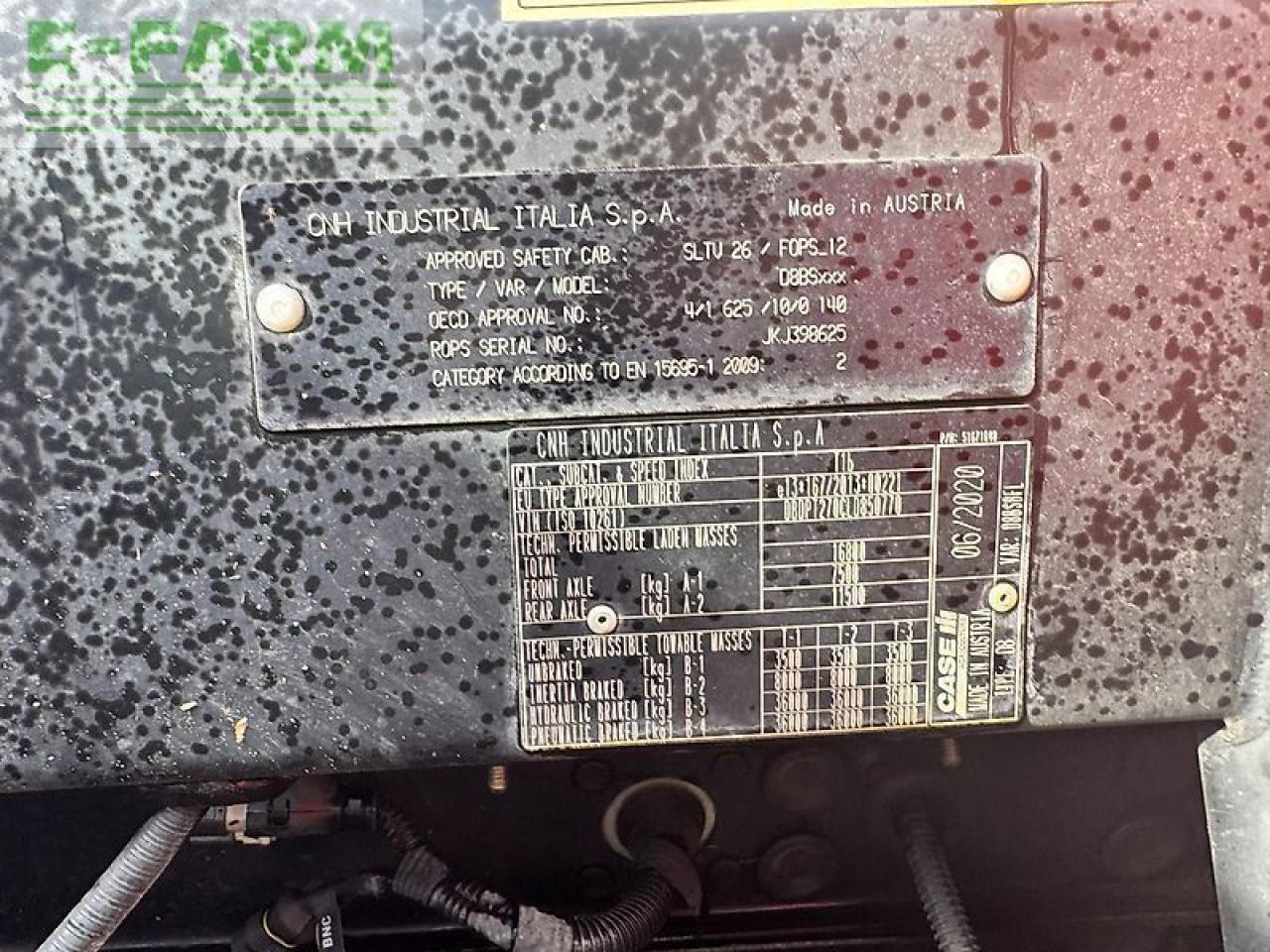 Traktors Case-IH optum 270: foto 11