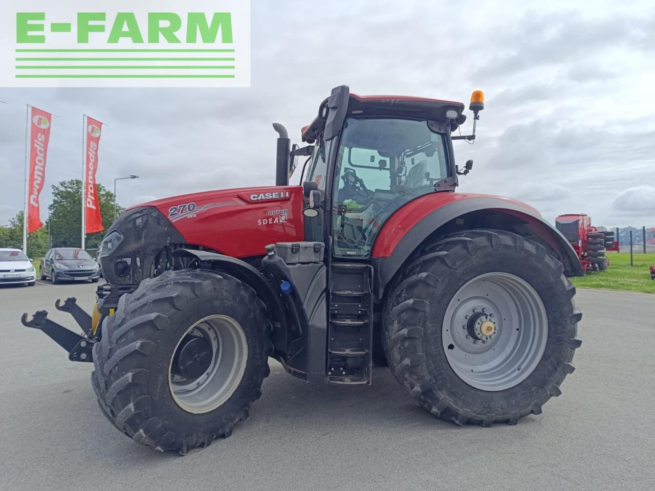 Case-IH optum 270 cvx CVX - Traktors: foto 2 Case-IH optum 270 cvx CVX - Traktors: foto 2