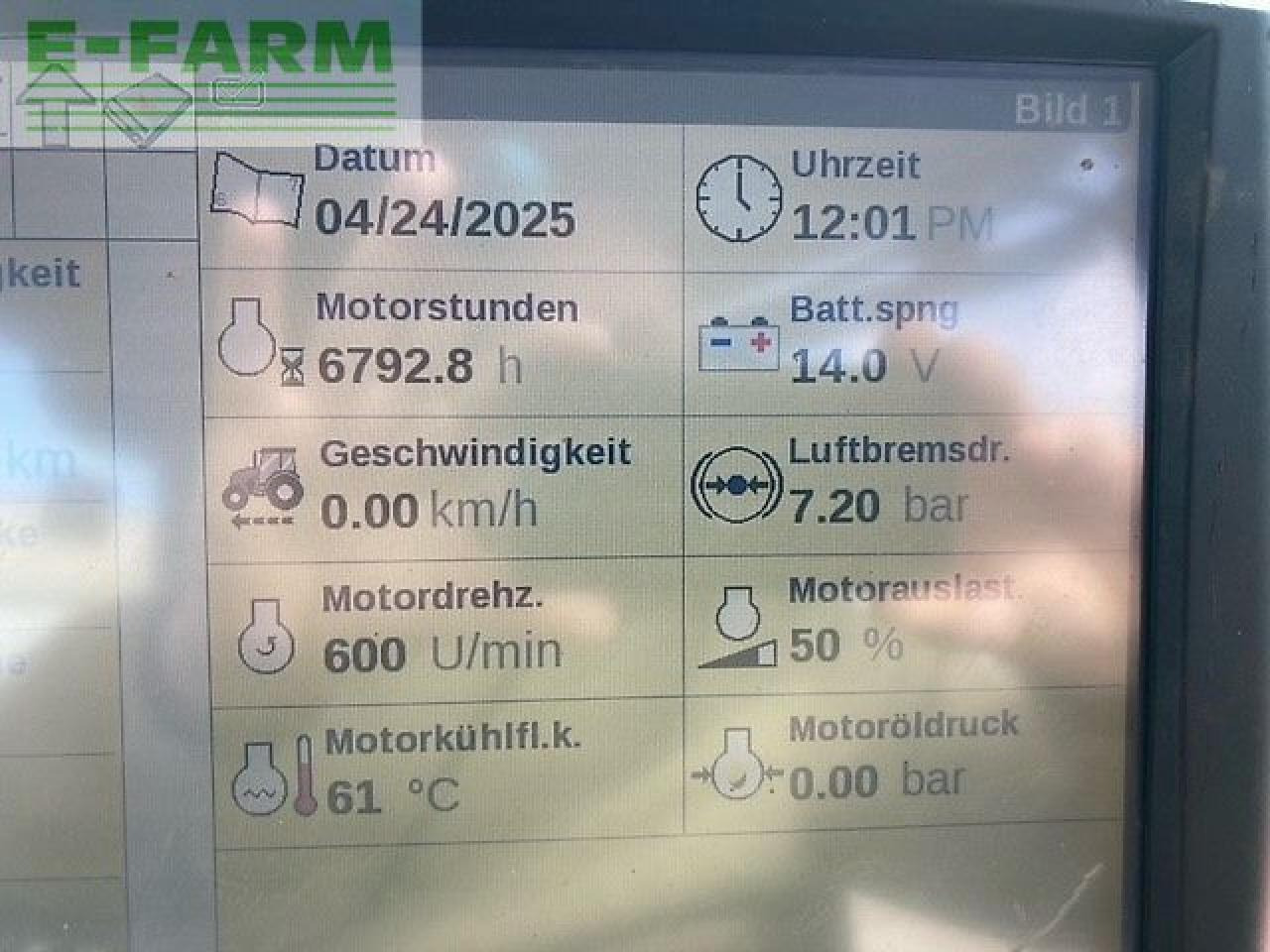 Traktors Case-IH optum 270 cvx CVX: foto 8 Traktors Case-IH optum 270 cvx CVX: foto 8