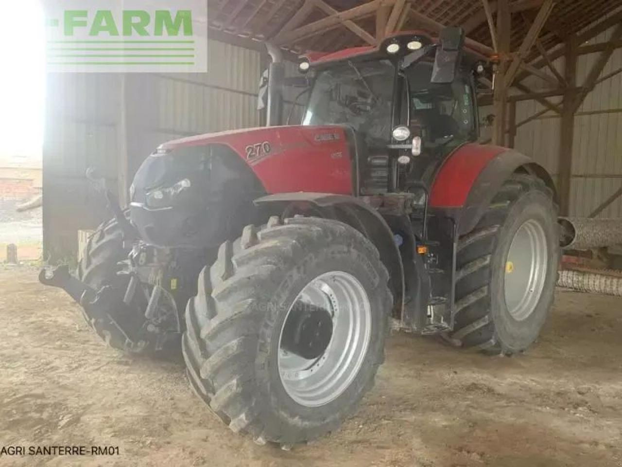 Case-IH optum 270 cvx CVX - Traktors: foto 1 Case-IH optum 270 cvx CVX - Traktors: foto 1