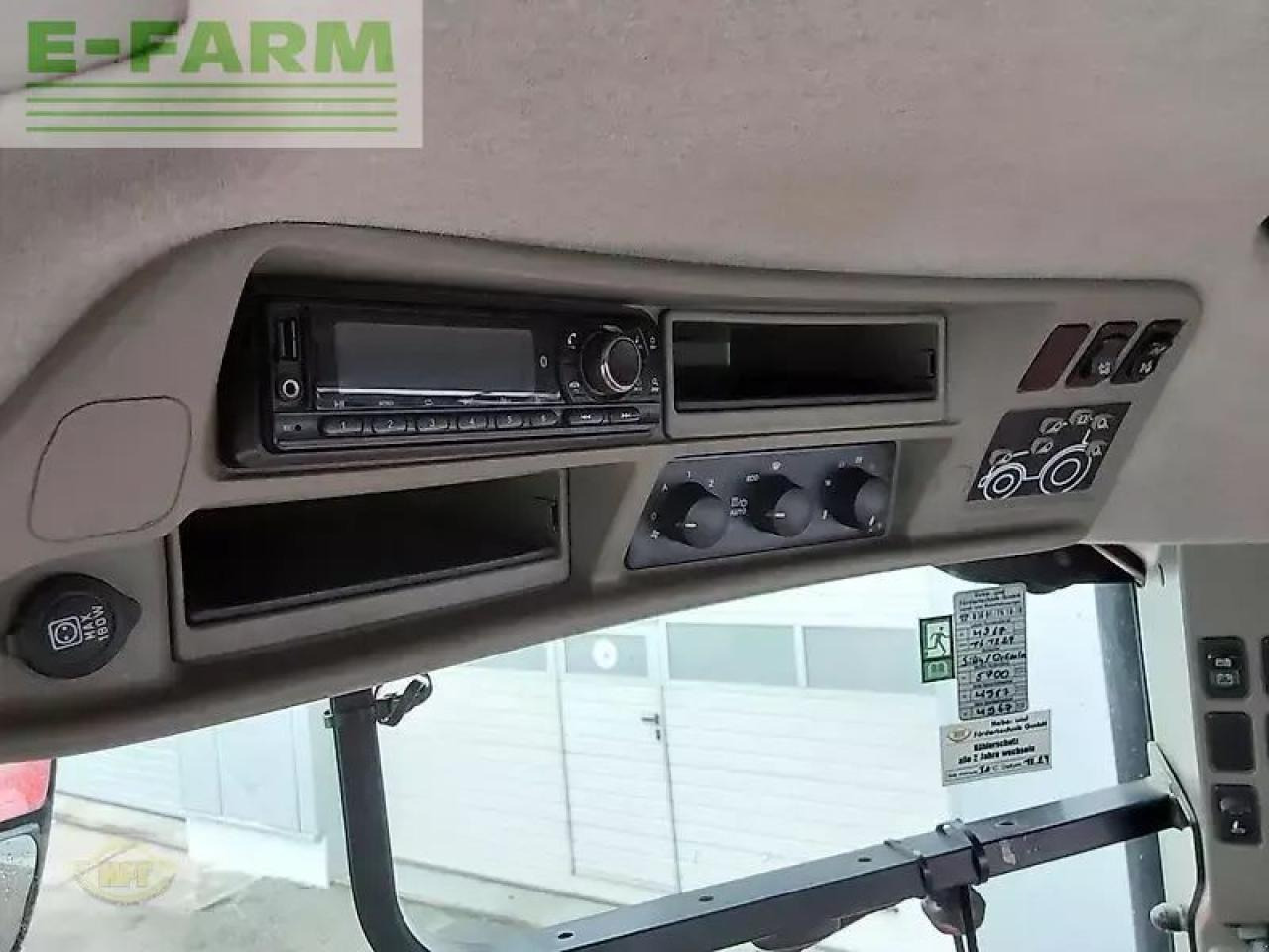 Traktors Case-IH optum 300 cvx CVX: foto 9