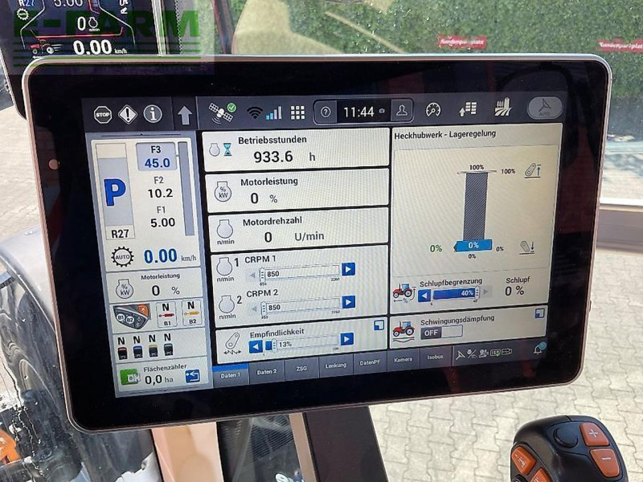 Traktors Case-IH optum 300 cvxdrive afs inkl. rtk: foto 12 Traktors Case-IH optum 300 cvxdrive afs inkl. rtk: foto 12