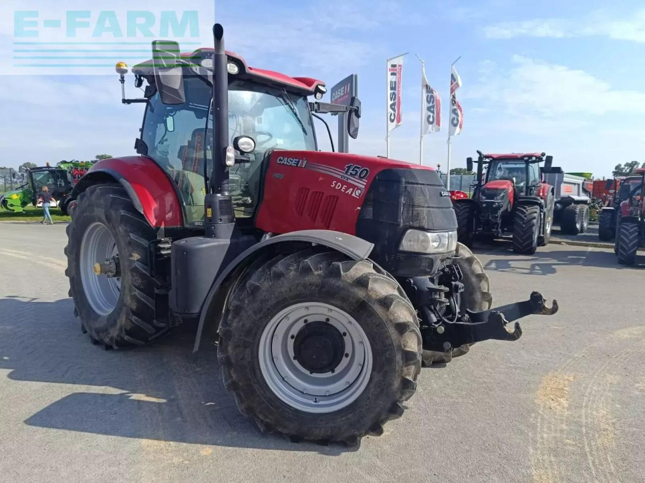 Case-IH puma 150 cvx CVX - Traktors: foto 2 Case-IH puma 150 cvx CVX - Traktors: foto 2