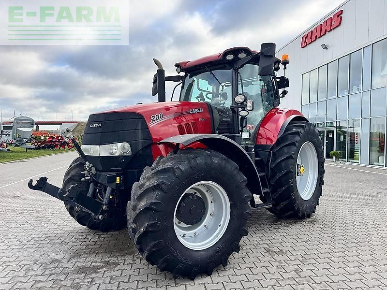 Case-IH puma 200 - Traktors: foto 3 Case-IH puma 200 - Traktors: foto 3