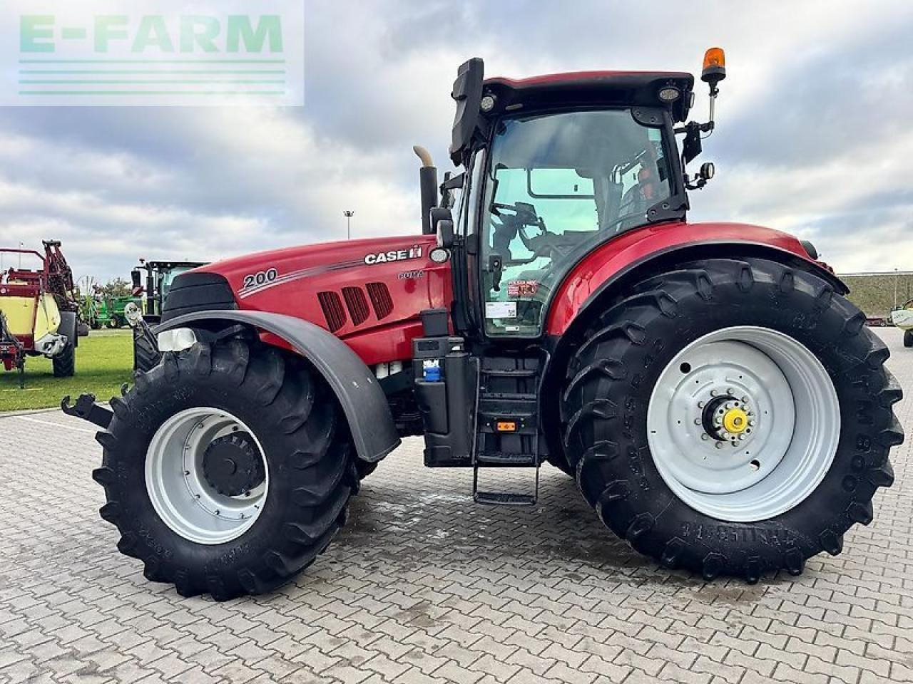 Case-IH puma 200 - Traktors: foto 4 Case-IH puma 200 - Traktors: foto 4