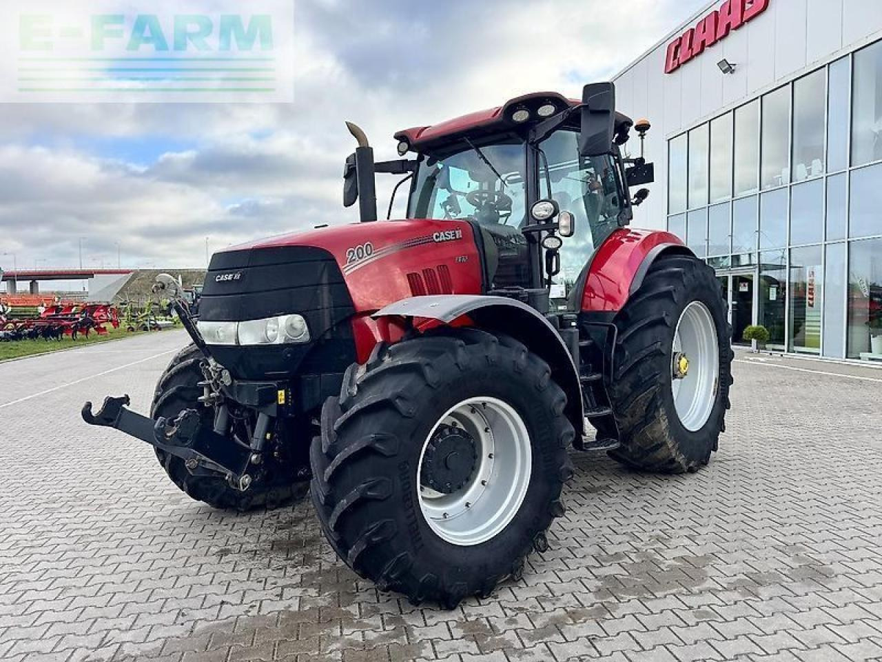 Case-IH puma 200 - Traktors: foto 3 Case-IH puma 200 - Traktors: foto 3