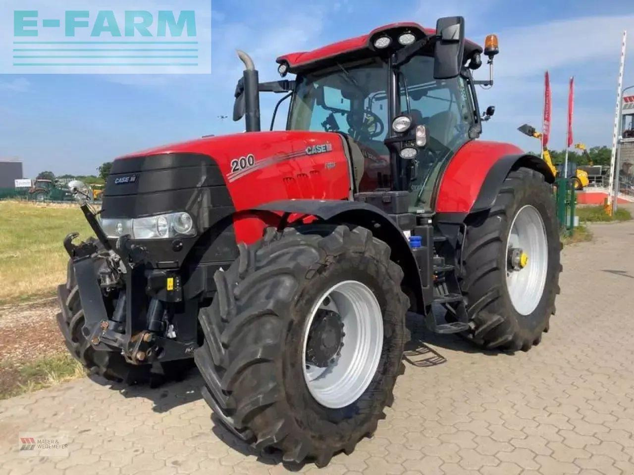 Case-IH puma cvx 200 - Traktors: foto 1 Case-IH puma cvx 200 - Traktors: foto 1