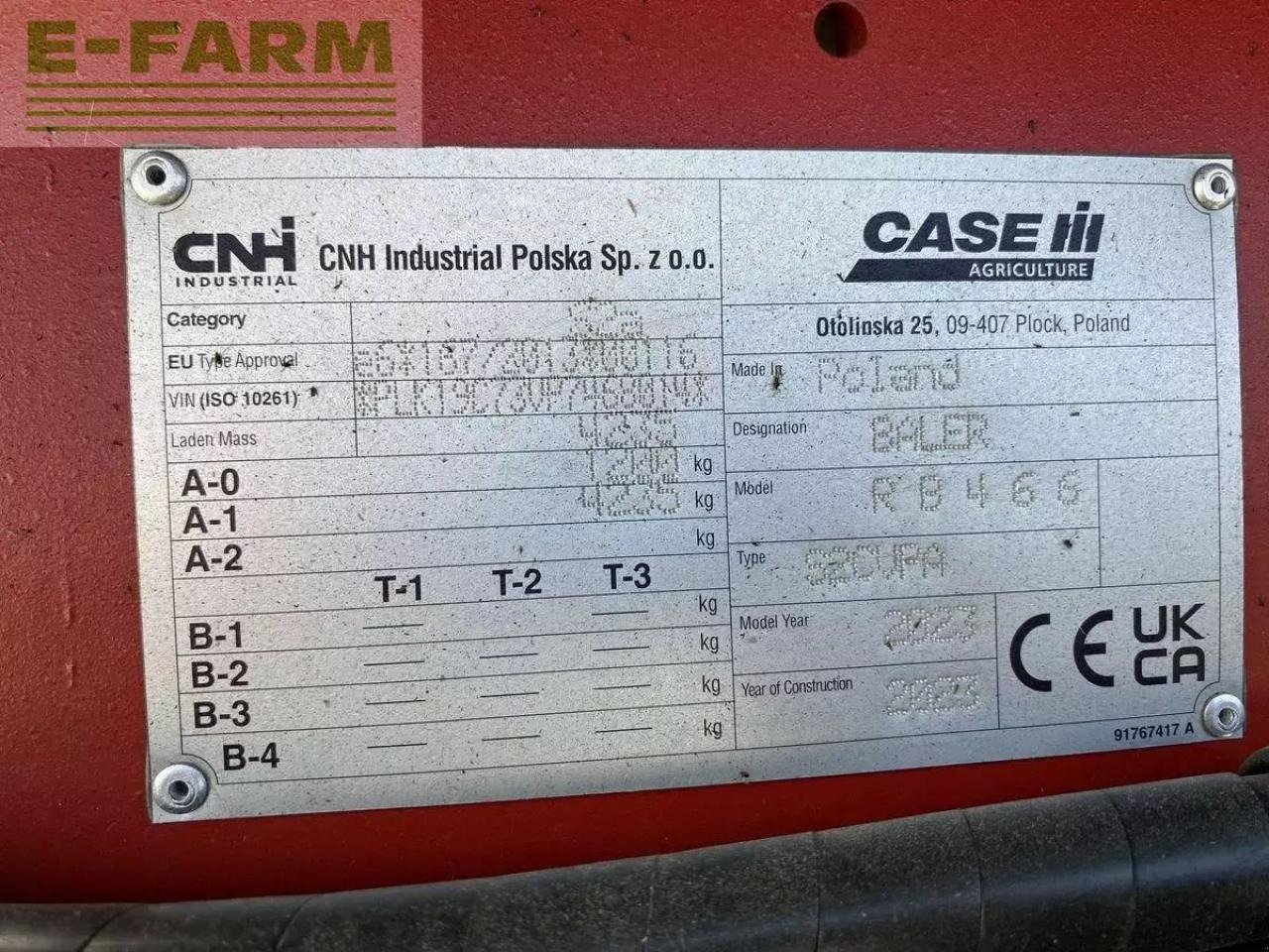Case-IH rb 466 hd pro cutter 25 k - Kīpu prese: foto 5 Case-IH rb 466 hd pro cutter 25 k - Kīpu prese: foto 5