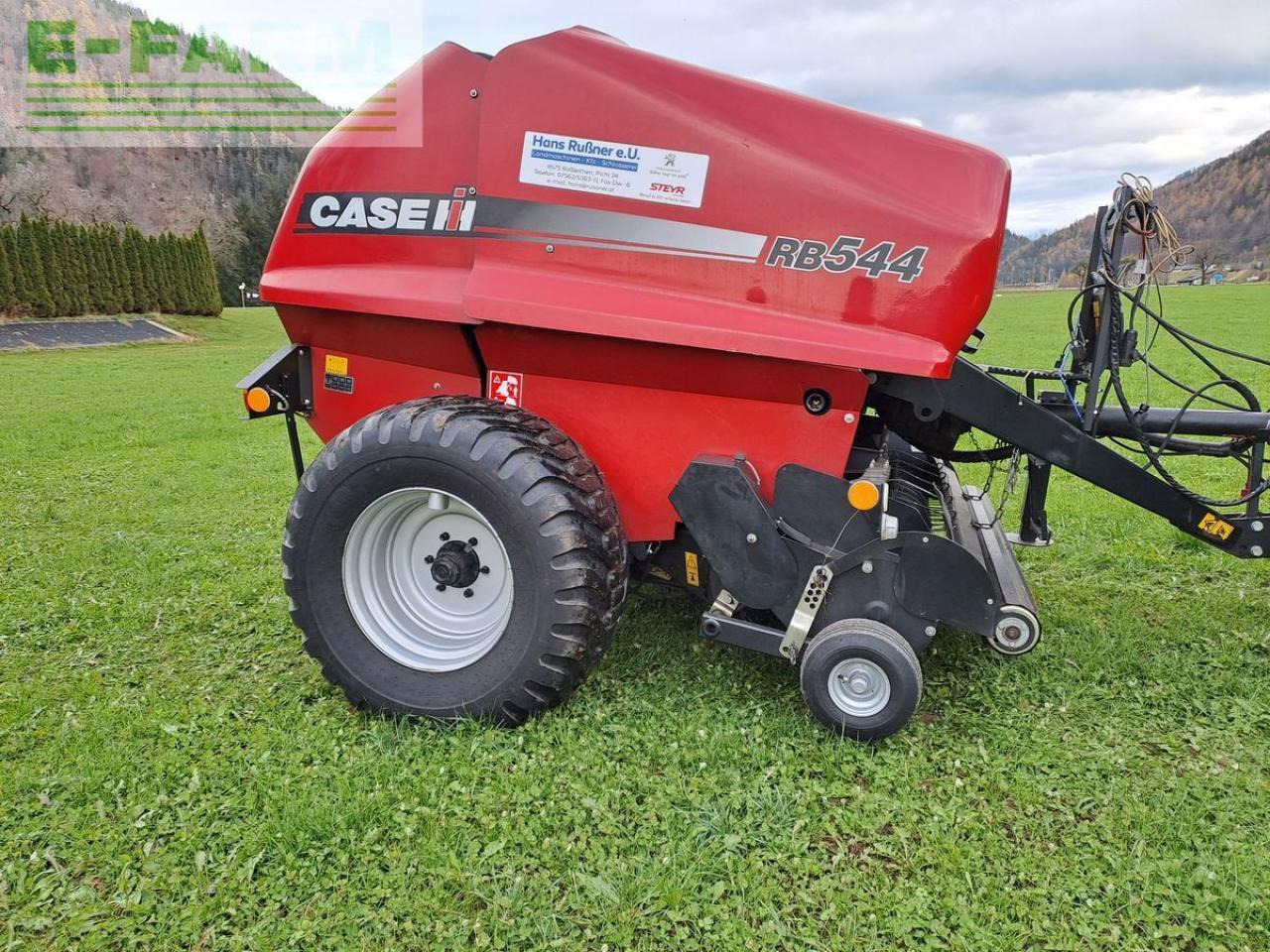 Kīpu prese Case-IH rb 544: foto 9