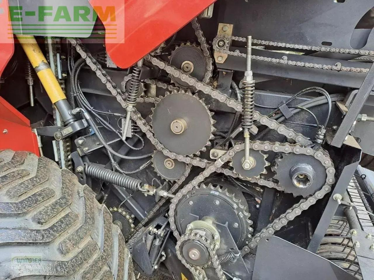 Kīpu prese Case-IH rb 544 - rundballenpresse / ballenpresse: foto 14 Kīpu prese Case-IH rb 544 - rundballenpresse / ballenpresse: foto 14