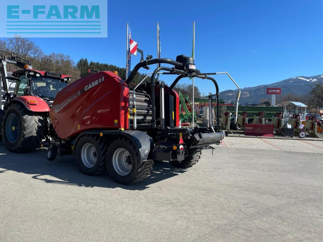 Case-IH rb 545 silage pack - Kīpu prese: foto 2 Case-IH rb 545 silage pack - Kīpu prese: foto 2