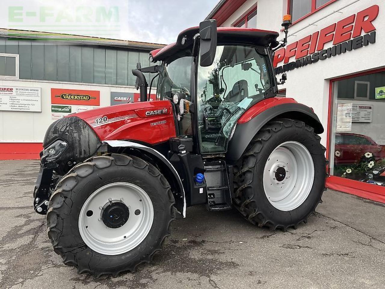 Case-IH vestrum 120 cvx CVX - Traktors: foto 2 Case-IH vestrum 120 cvx CVX - Traktors: foto 2