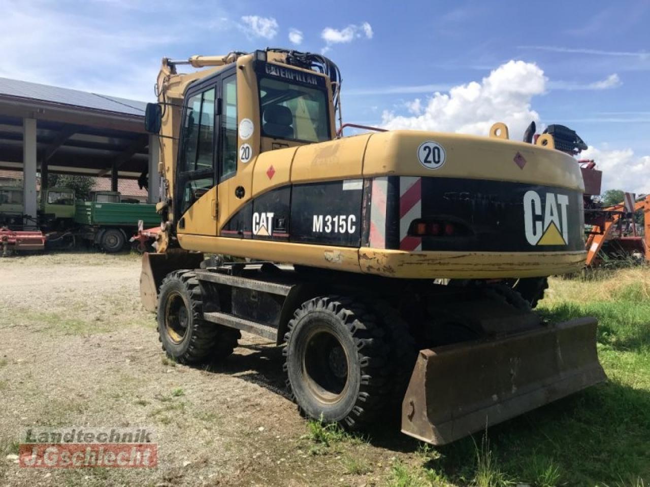 Caterpillar m 315c - Riteņu ekskavators: foto 4 Caterpillar m 315c - Riteņu ekskavators: foto 4