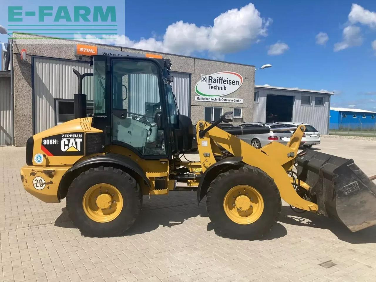 Caterpillar radlader cat 908 h2 - Mini-ekskavators: foto 1 Caterpillar radlader cat 908 h2 - Mini-ekskavators: foto 1