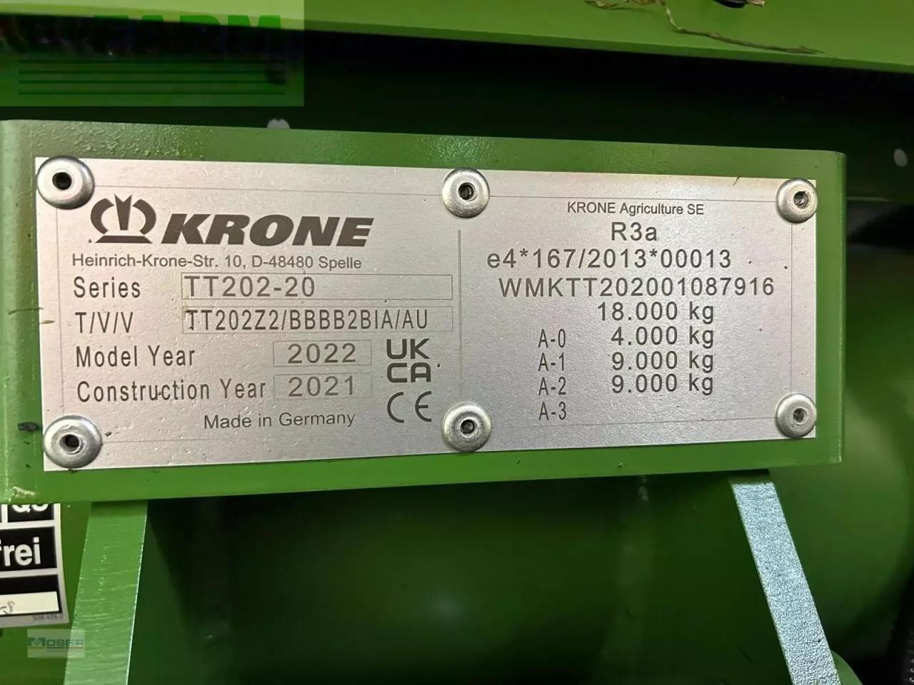 Krone mx 370 gl - Citas iekārtas: foto 5 Krone mx 370 gl - Citas iekārtas: foto 5