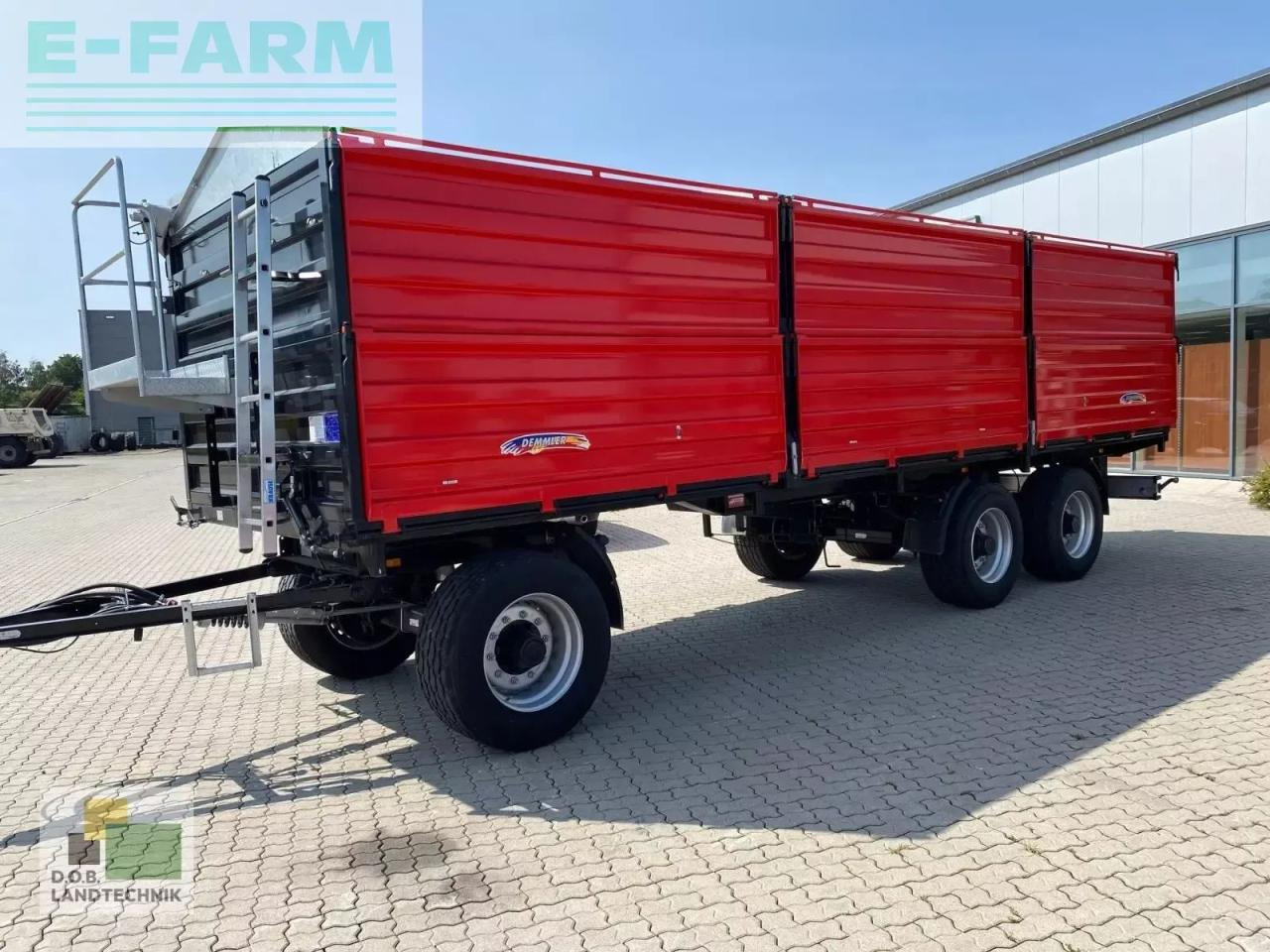 Demmler dpl - l240 - Lauksaimniecības piekabe: foto 3 Demmler dpl - l240 - Lauksaimniecības piekabe: foto 3