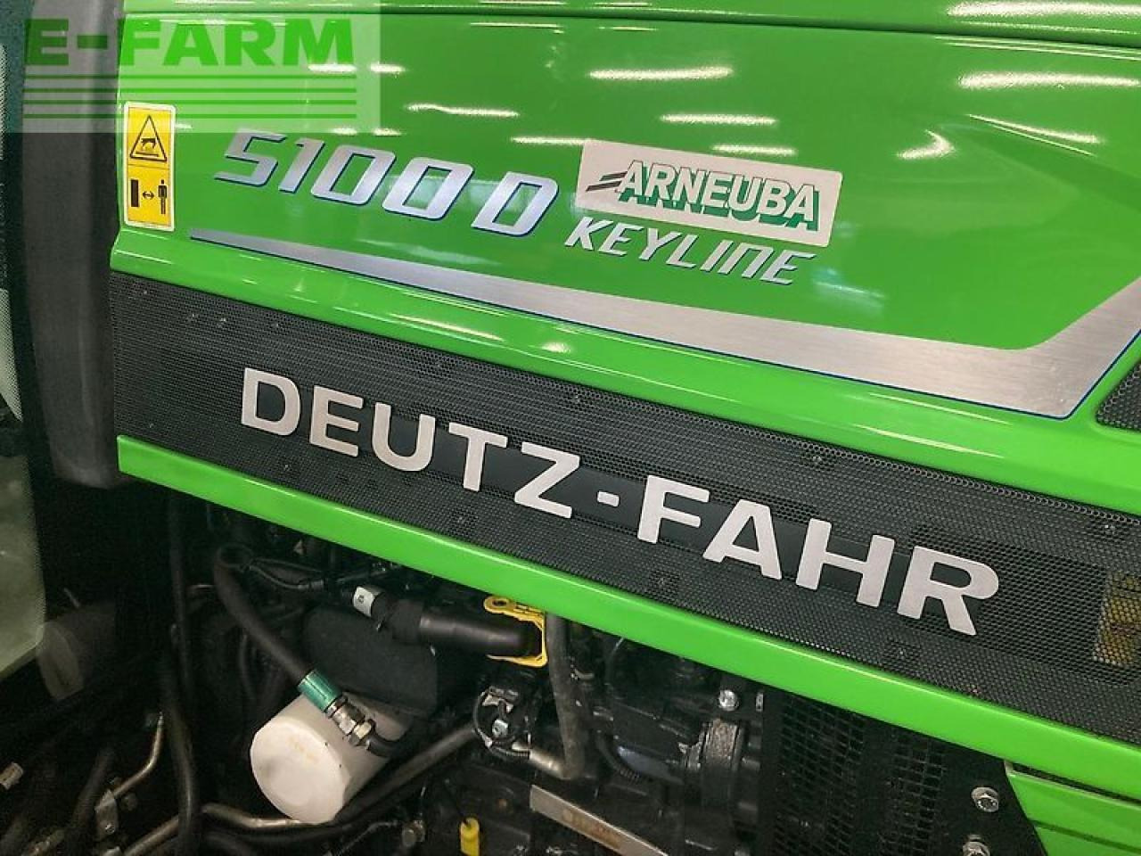 Deutz-Fahr 5100 d keyline ls Keyline - Traktors: foto 2 Deutz-Fahr 5100 d keyline ls Keyline - Traktors: foto 2