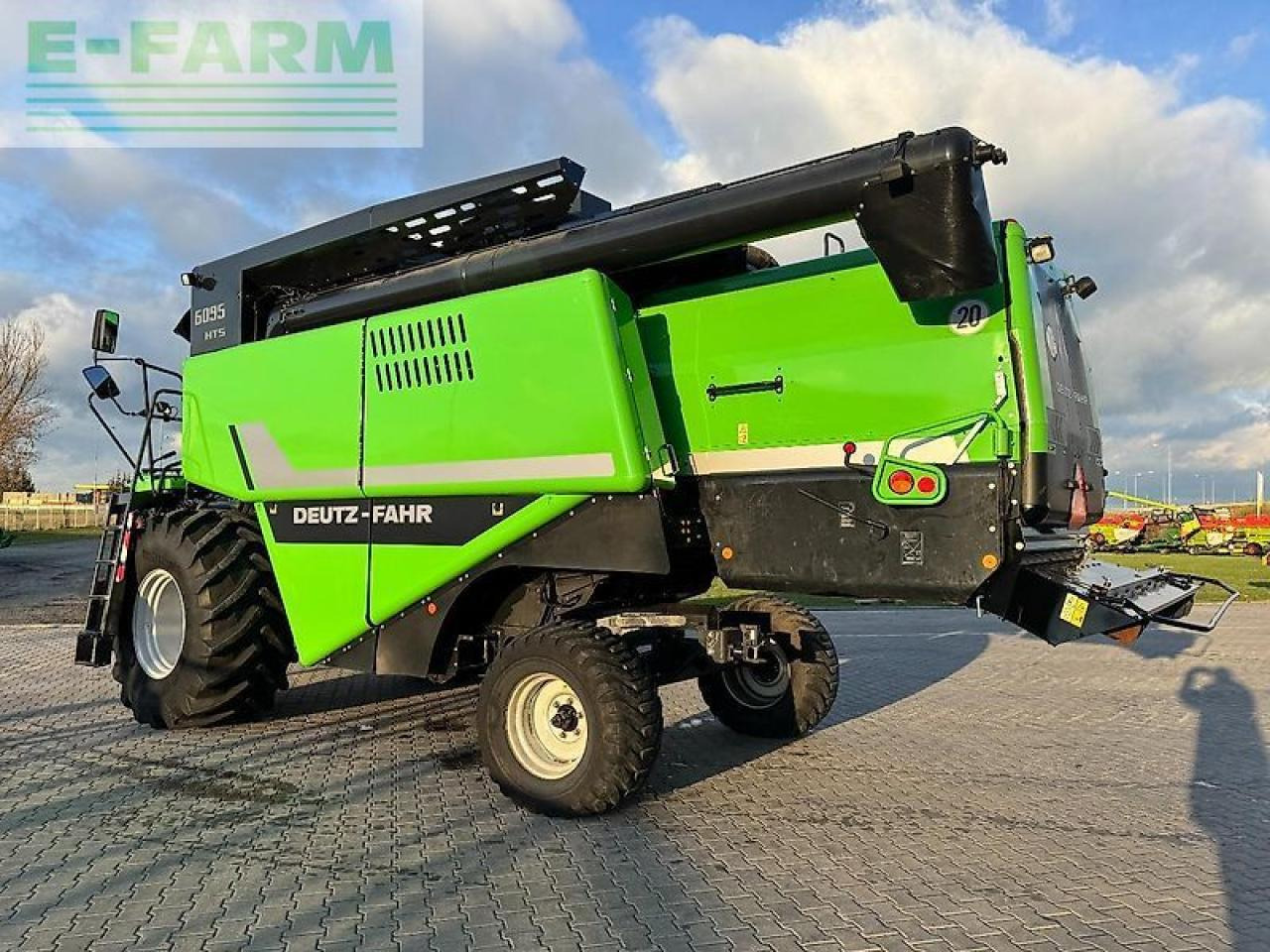 Deutz-Fahr 6095 - Labības kombains: foto 5 Deutz-Fahr 6095 - Labības kombains: foto 5
