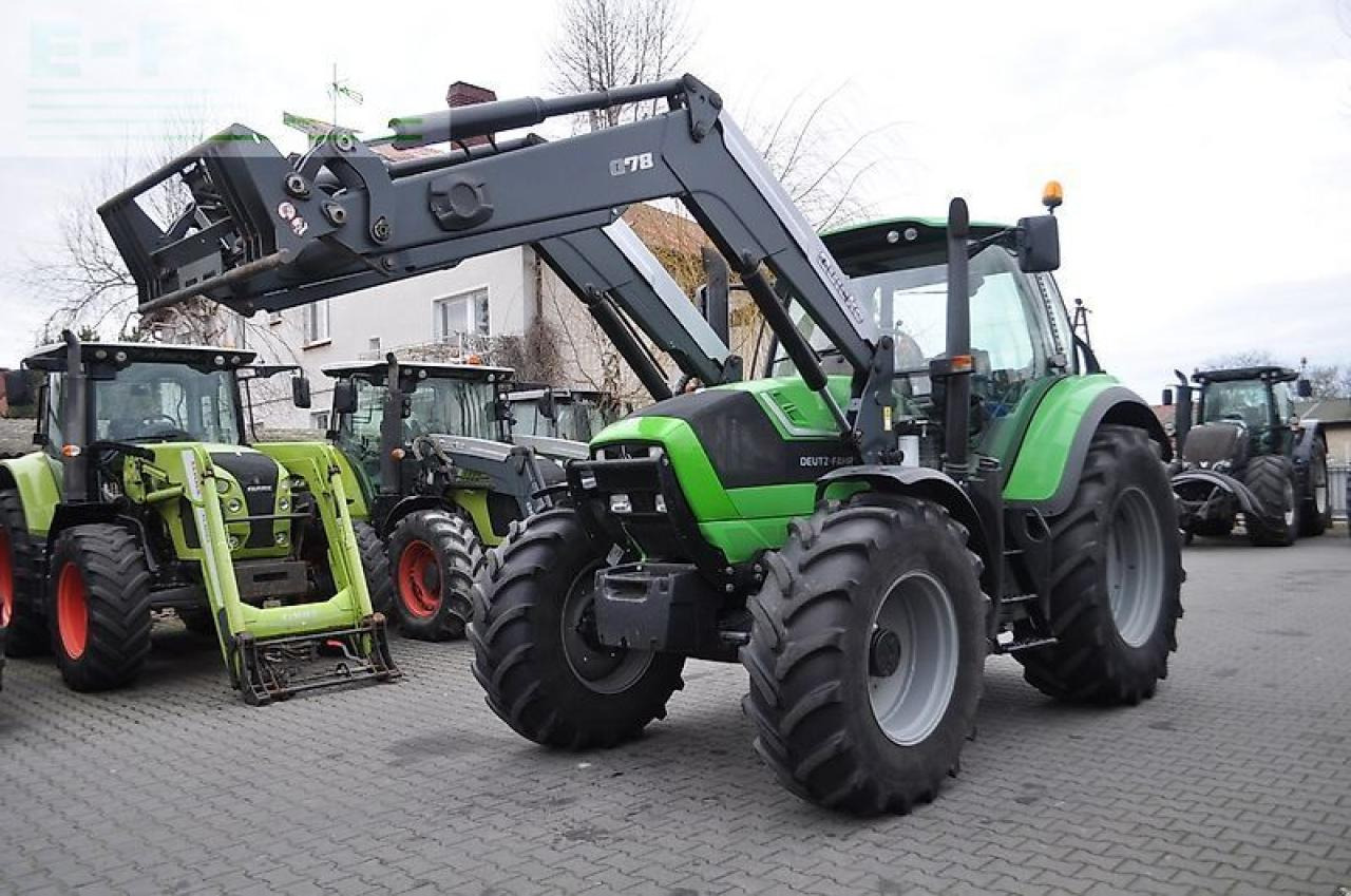 Deutz-Fahr agrotron 6160 p + quicke q78 - Traktors: foto 1 Deutz-Fahr agrotron 6160 p + quicke q78 - Traktors: foto 1