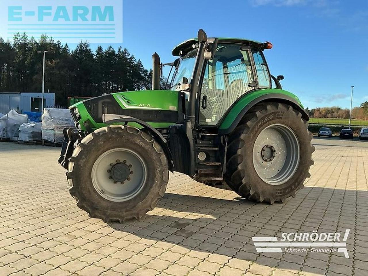 Deutz-Fahr agrotron 6190 p - Traktors: foto 3 Deutz-Fahr agrotron 6190 p - Traktors: foto 3