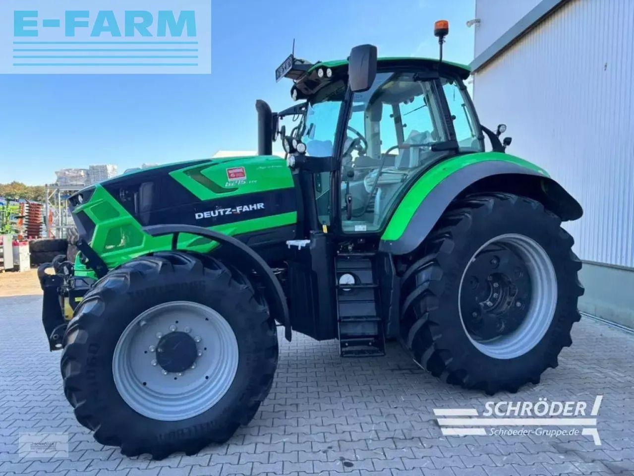 Deutz-Fahr agrotron 6215 ttv rtk TTV - Traktors: foto 4 Deutz-Fahr agrotron 6215 ttv rtk TTV - Traktors: foto 4