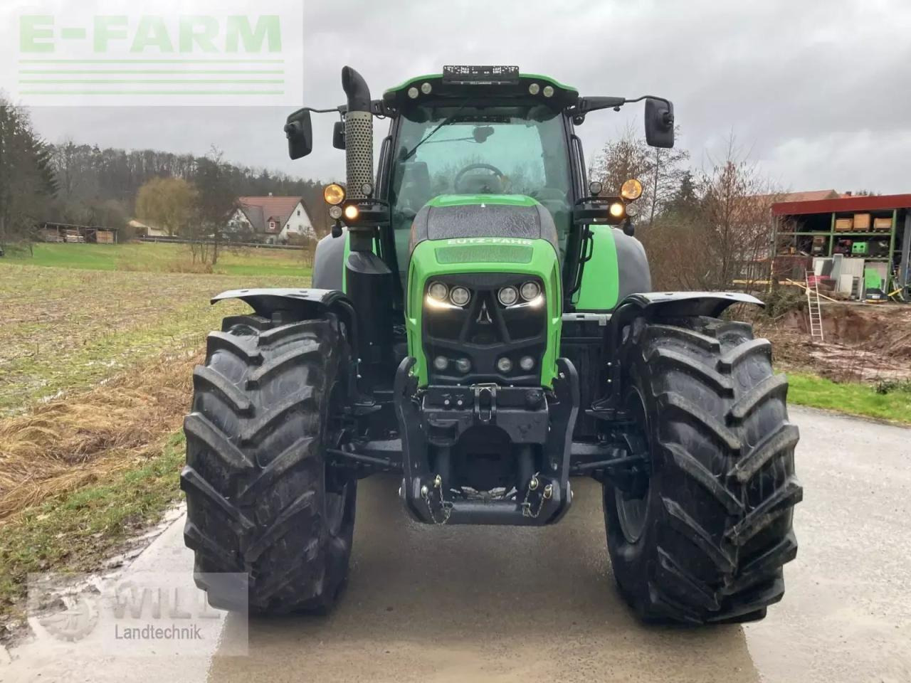 Deutz-Fahr agrotron 7250 ttv warrior TTV - Traktors: foto 2 Deutz-Fahr agrotron 7250 ttv warrior TTV - Traktors: foto 2