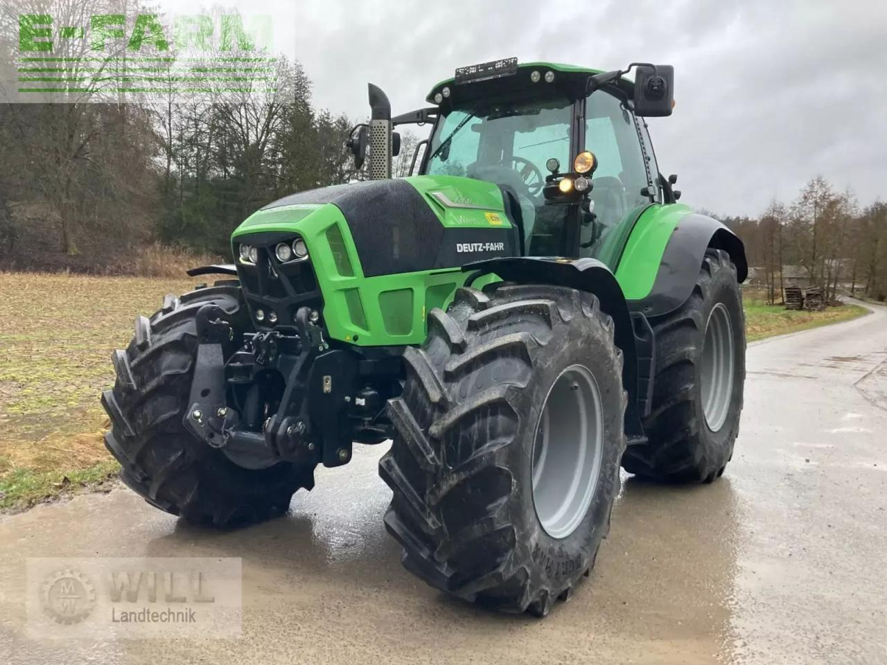 Deutz-Fahr agrotron 7250 ttv warrior TTV - Traktors: foto 3 Deutz-Fahr agrotron 7250 ttv warrior TTV - Traktors: foto 3