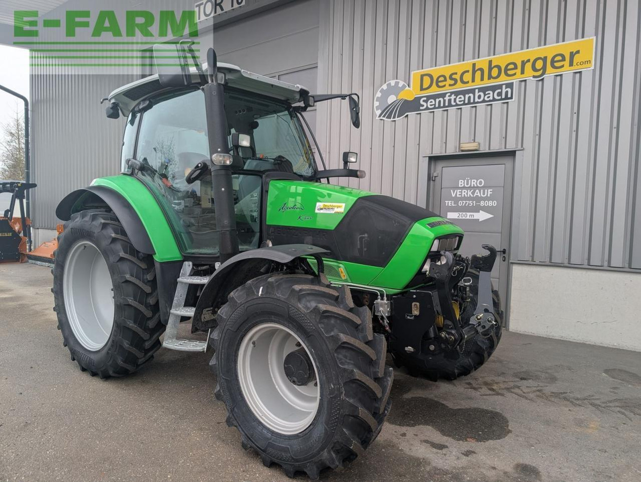 Deutz-Fahr agrotron k 420 premium plus - Traktors: foto 1 Deutz-Fahr agrotron k 420 premium plus - Traktors: foto 1