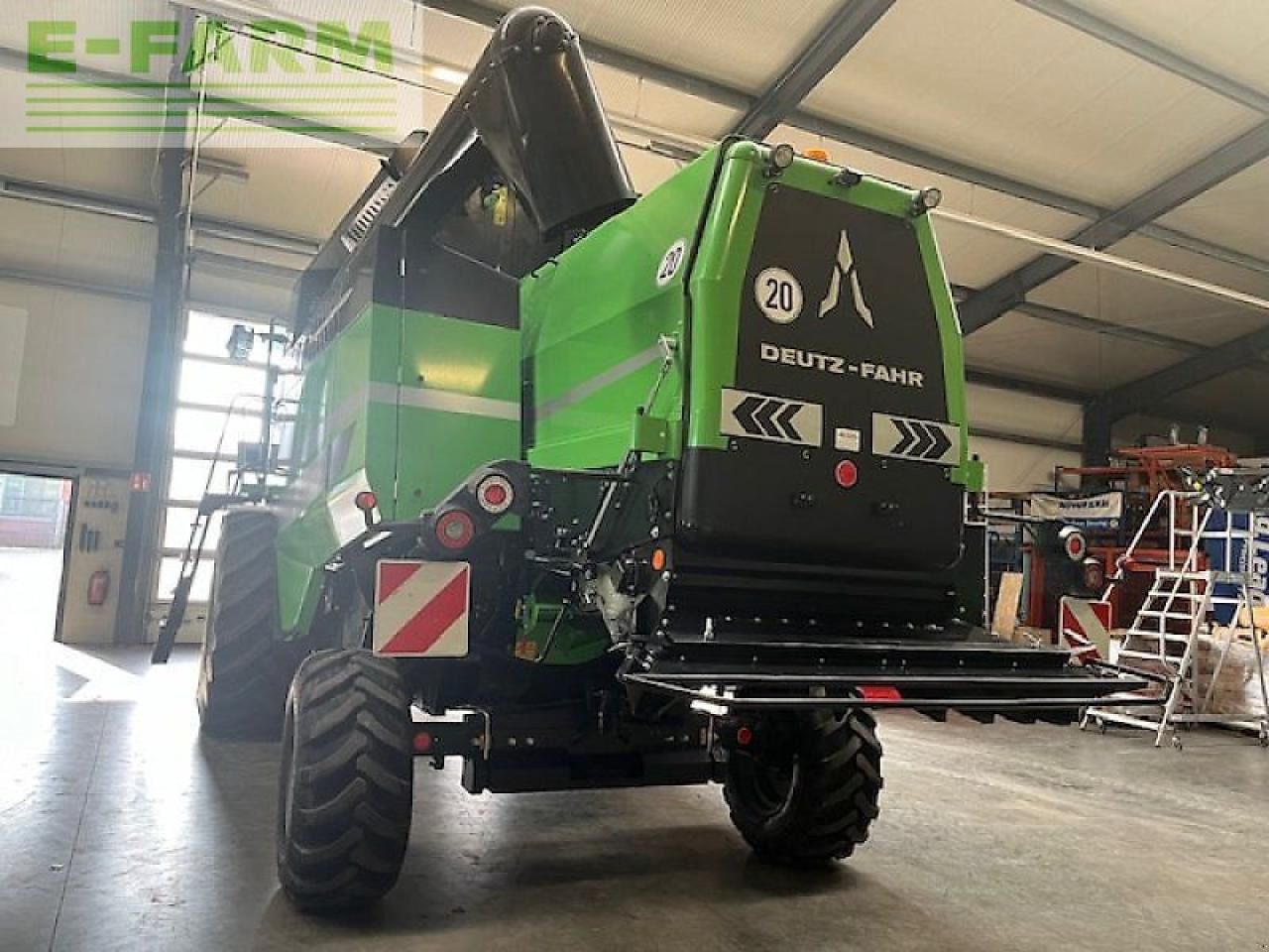 Labības kombains Deutz-Fahr c 6205 ts: foto 9