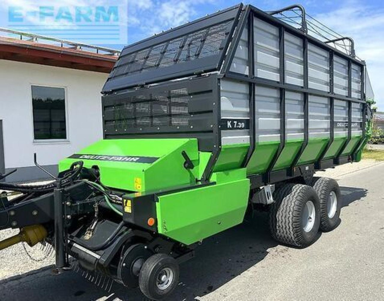Deutz-Fahr k 7.39 in sehr gutem zustand und mit breiter pic - Lauksaimniecības piekabe-pašizgāzējs: foto 1 Deutz-Fahr k 7.39 in sehr gutem zustand und mit breiter pic - Lauksaimniecības piekabe-pašizgāzējs: foto 1