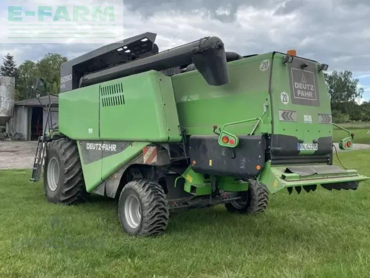 Deutz-Fahr topliner 6090 hts balance - Labības kombains: foto 4 Deutz-Fahr topliner 6090 hts balance - Labības kombains: foto 4