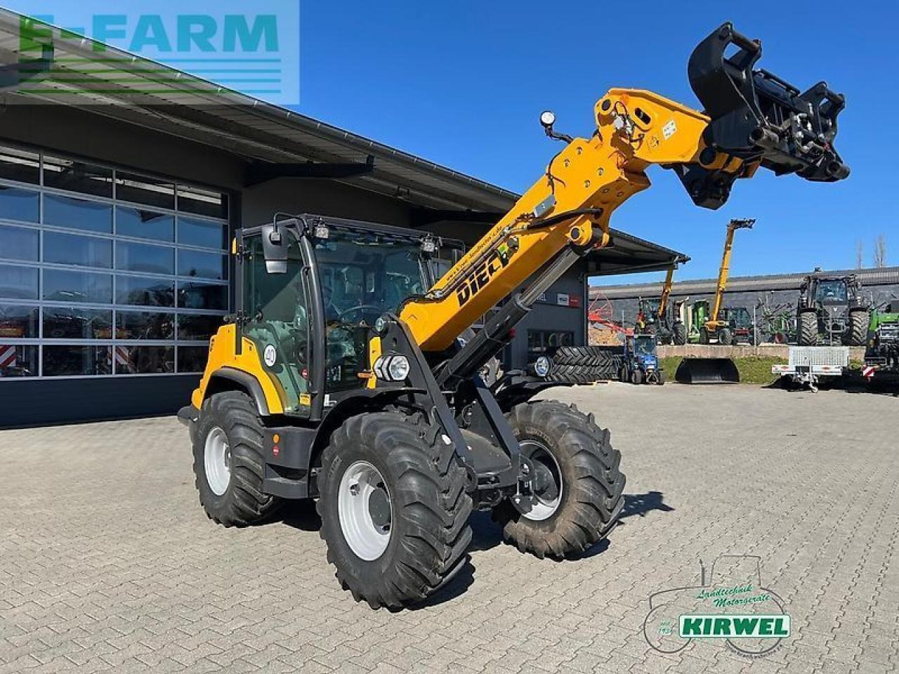 Dieci agri pivot t60 - Riteņu iekrāvējs: foto 1 Dieci agri pivot t60 - Riteņu iekrāvējs: foto 1