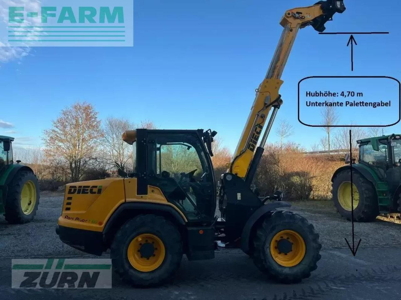 Dieci agri pivot t60 teleskopradlader - Mini-ekskavators: foto 3 Dieci agri pivot t60 teleskopradlader - Mini-ekskavators: foto 3