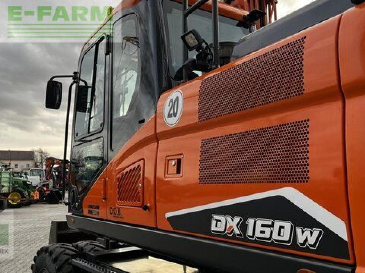 Doosan dx 160w-7 - Riteņu ekskavators: foto 4 Doosan dx 160w-7 - Riteņu ekskavators: foto 4